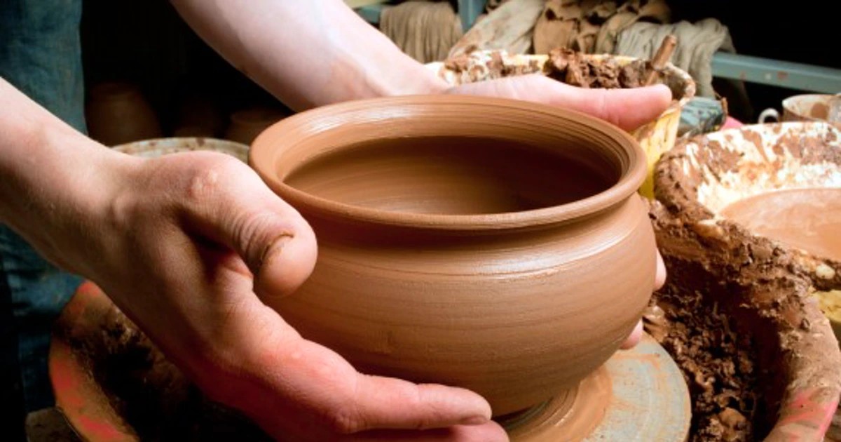 What kind of paint can you use on pottery?